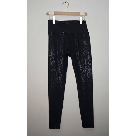 Scorpio Sol Snake Print Leggings Size Size Small Black - Picture 1 of 5